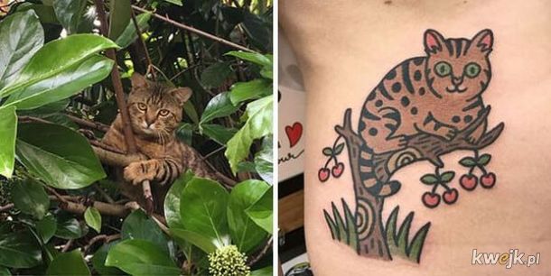 Kreskówkowe tatuaże, które sprawią, że twój ulubiony zwierzak zostanie z tobą na zawsze