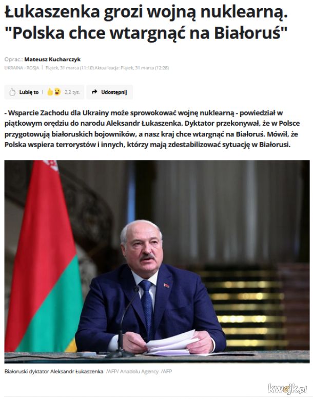 Po **uj nam Białoruś?!