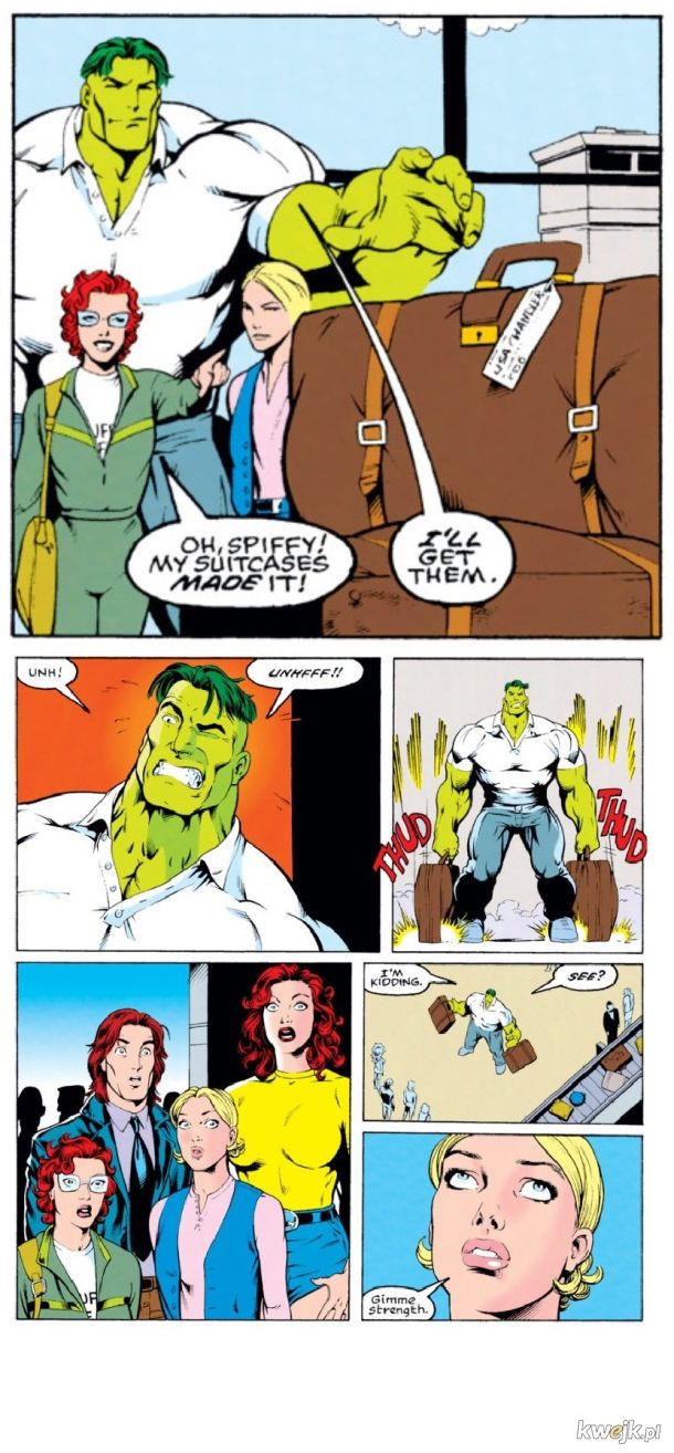 Hulk śmieszny!