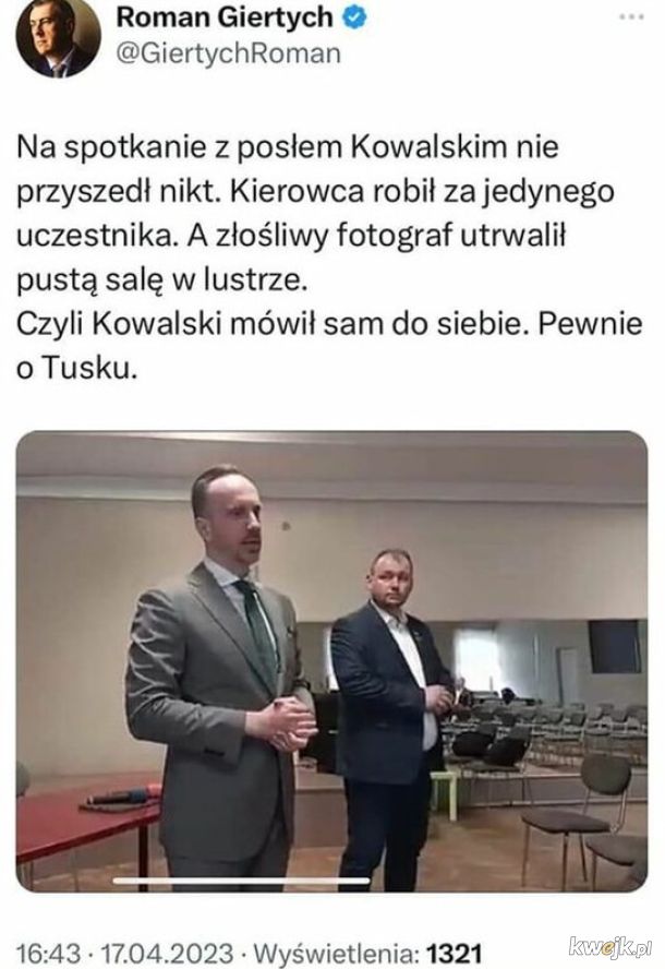 Janusz Kowalski ratuje polskie rolnictwo... be niczyjej pomocy... XD