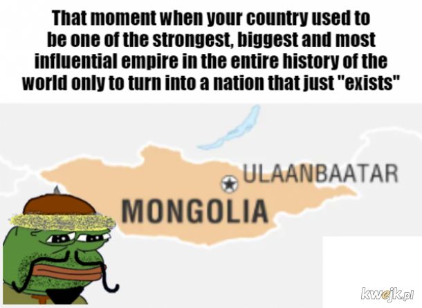 Strefa buforowa Rosja-Chiny, zwana dla niepoznaki Mongolią