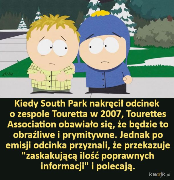 South Park i zespół Touretta