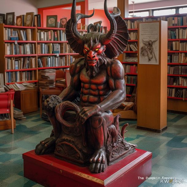 Religia jest ważna w rozwoju dziecka, czyli wizyta w satanistycznej bibliotece.