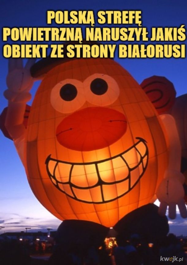 Białoruski balon.