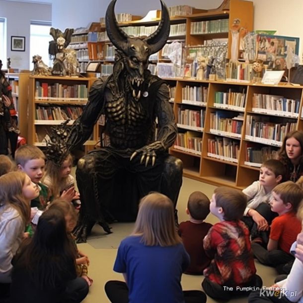 Religia jest ważna w rozwoju dziecka, czyli wizyta w satanistycznej bibliotece.