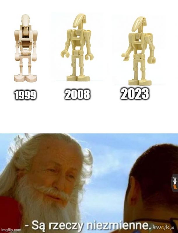 Legowy droid zawsze nieśmiertelny