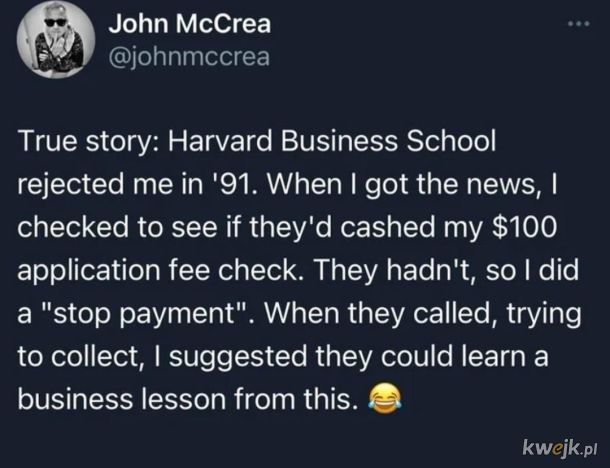 Lekcja biznesu.
