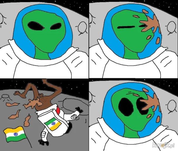 Indie na księżycu xD