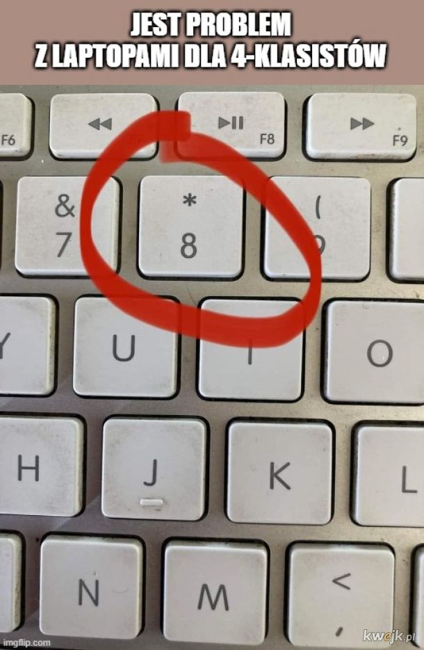 Zakazać tego klawisza