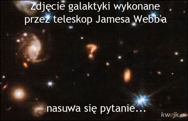 Galaktyka w kształcie znaku zapytania