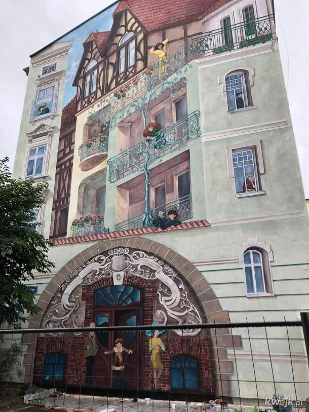 Nowy mural w Poznaniu