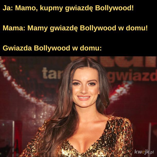 Gwiazda Bollywood.