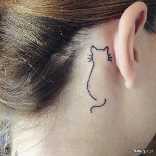 Fajne pomysły na minimalistyczny tatuaż dla kociarzy, obrazek 18