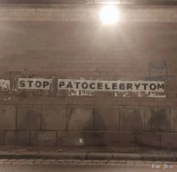 Wrocław - akcja przeciw pato-pedo-youtu-celebrytom...