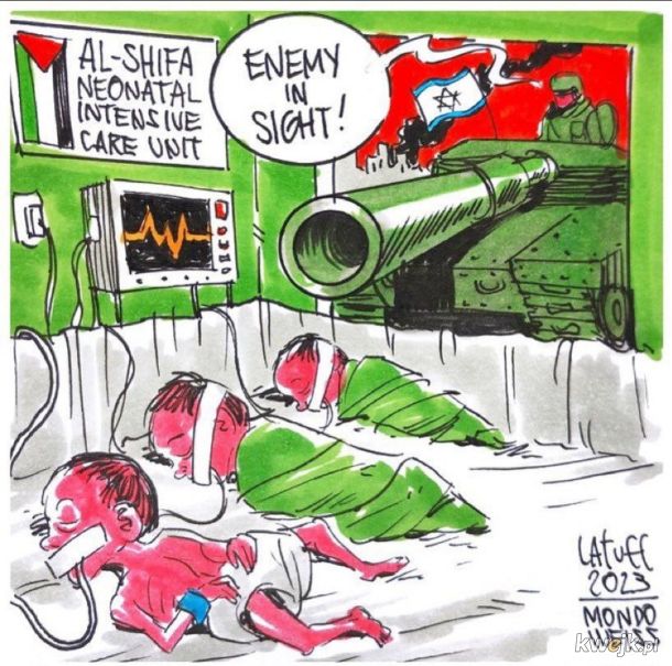 Izrael "zdobył" szpitale w Gazie, wielki sukces armi izraelskiej IDF