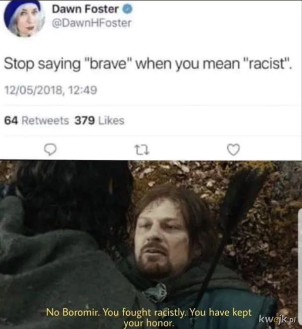 fool of a racist