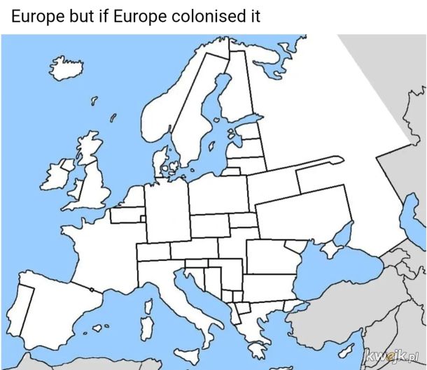 Europa gdyby Europa ją kolonizowała