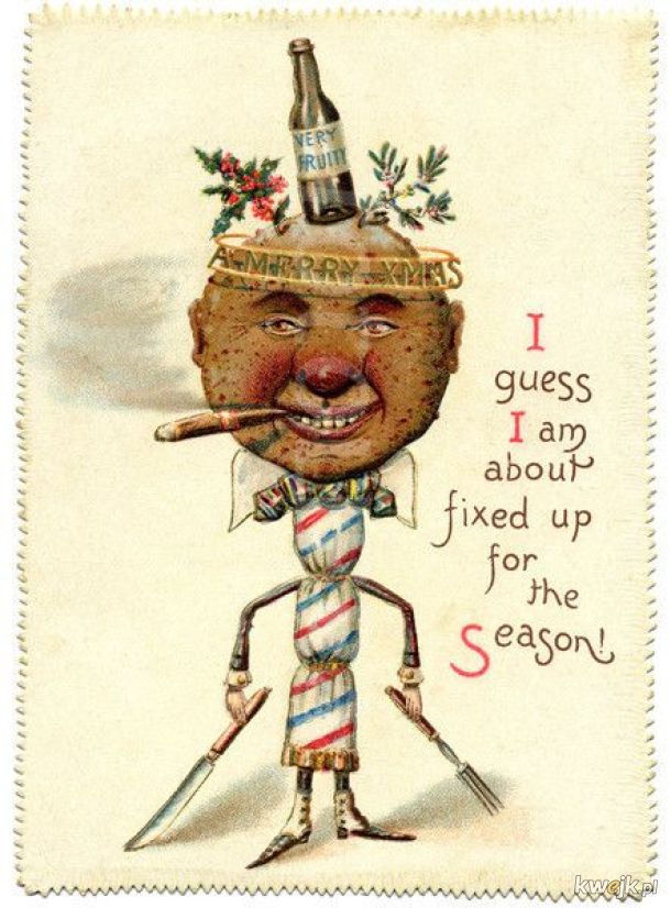 Dziwne XIX-wieczne kartki świąteczne, czyli srogie piguły, milordzie, obrazek 9