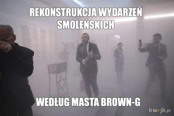 BROWN GAŚNICA PARTY MEMES