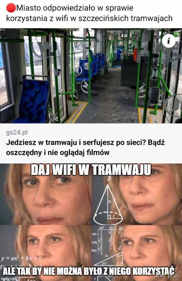 Jedziesz tramwajem w Szczecinie? Dłuży się? Nie obejrzysz nic na necie 2