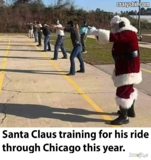 Zanim Święty Mikołaj pojedzie z prezentami do Chicago