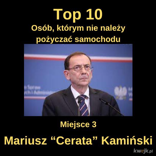 Mariusz "Cerata" Kamiński.