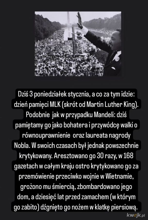 Dzień Martina Lutera Kinga MLK