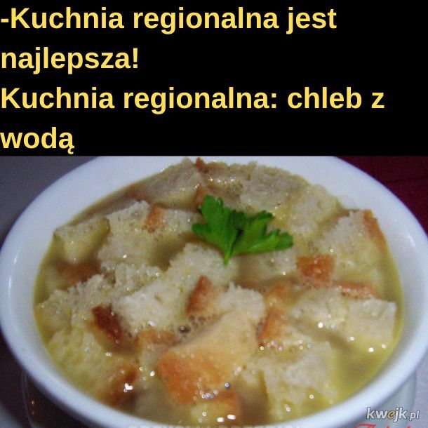Kuchnia regionalna.