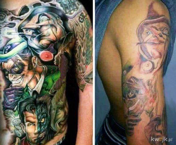 Tatuaże, które krzyczą "przegrałem zakład"