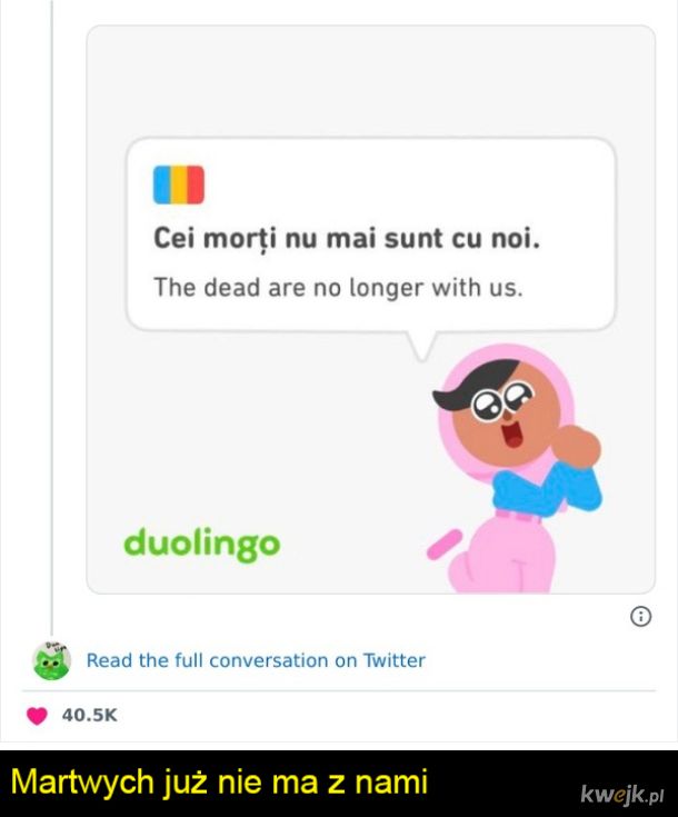 Użytkownicy Duolingo dzielą się najdziwniejszymi zdaniami, na które się natknęli podczas nauki, obrazek 14