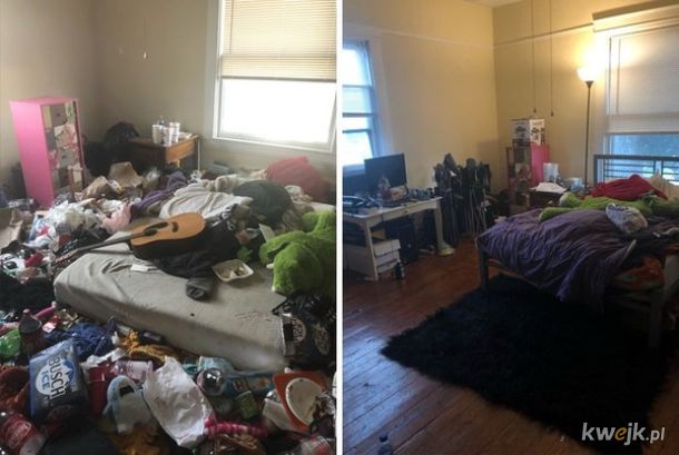 Zdjęcia „przed i po” pokoi osób cierpiących na depresję, obrazek 15