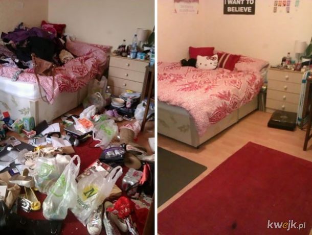 Zdjęcia „przed i po” pokoi osób cierpiących na depresję, obrazek 7