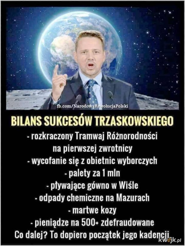 warszawskie sukcesy Trzaskowskiego