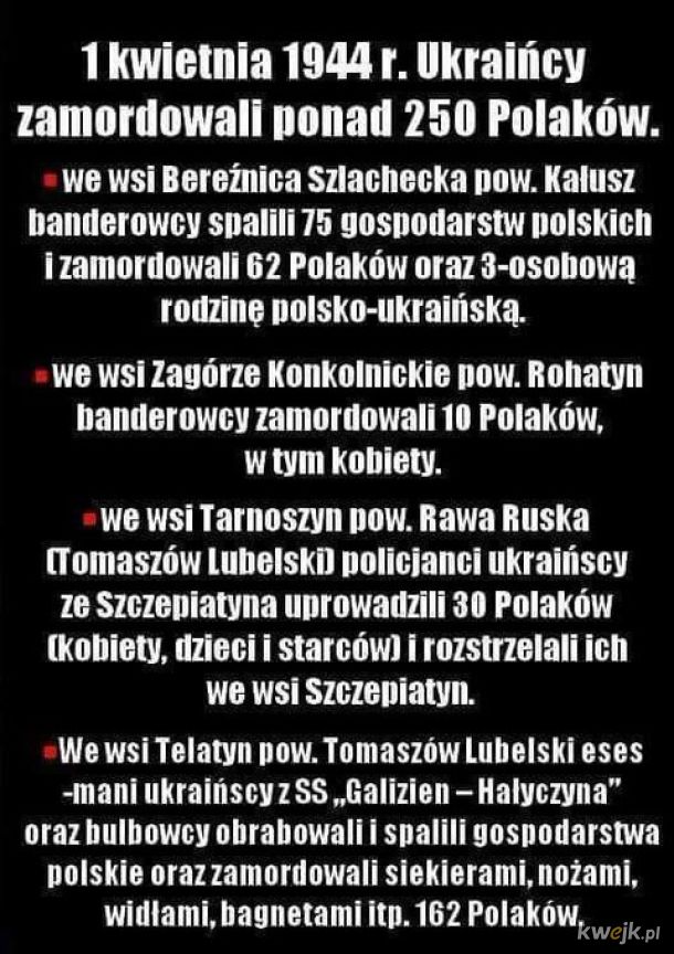 ekshumacje polskich ofiar Rzezi Wołyńskiej sa nadal blokowane przez rząd Ukrainy, jeżeli się nie upomnimy, to kto to zrobi?