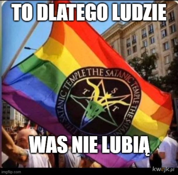 A nie za orientację seksualną