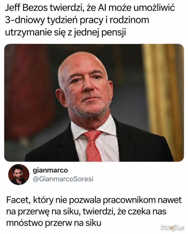 Ja mu ufam, przecież by nie kłamał