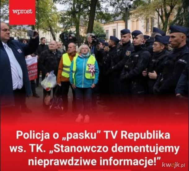 Polska Policja dlej myśli że tam są informacje xD