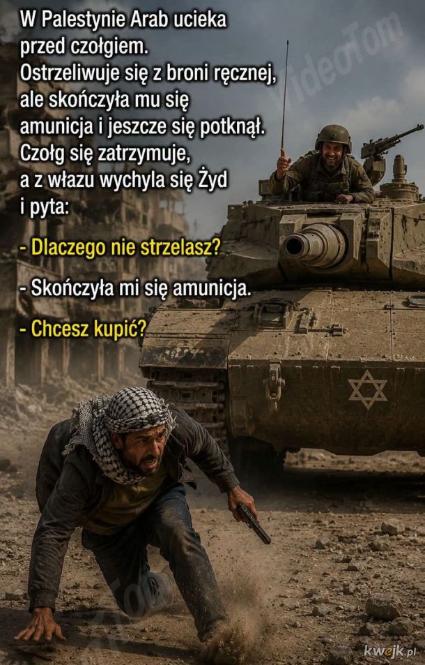 wcale, ale to wcale nie jestem antysemitą XD