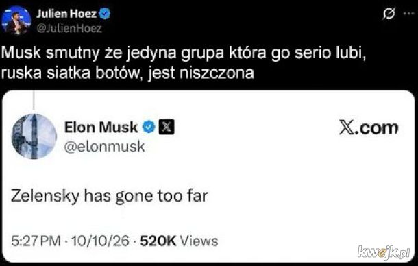 Biedny pan musk