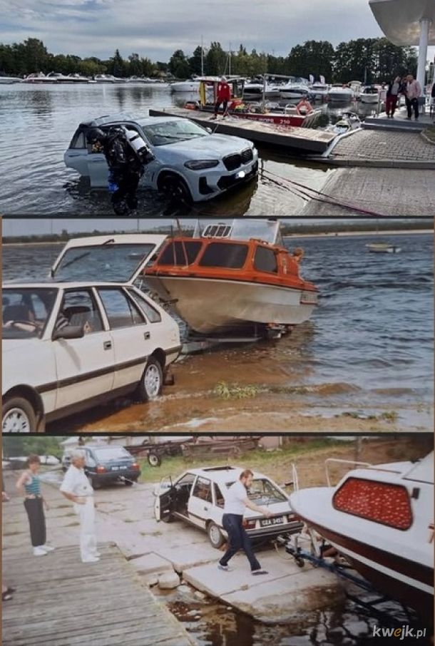 BMW X3 vs Polonez    :)