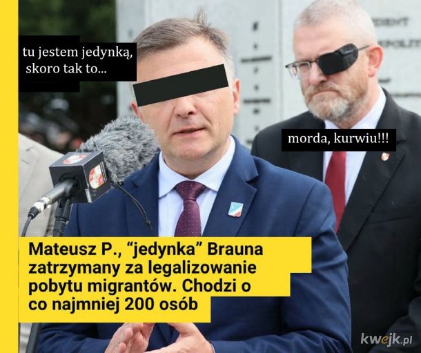 antyimigrancka koteria polegnie na szmuglowaniu imigrantów, to już nie kino, to, kvźwa, multiplex