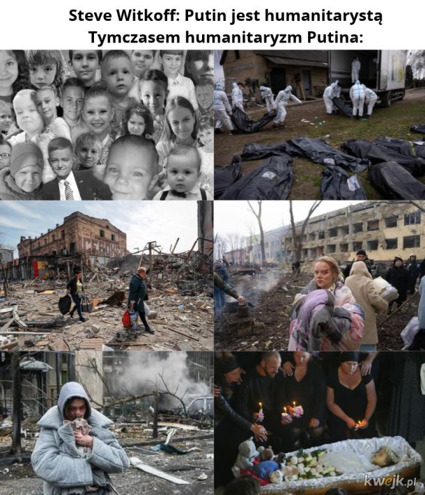 Putin - drugie miejsce wśród najbardziej humanitarnych. Pierwsze wiadomo -Bibi