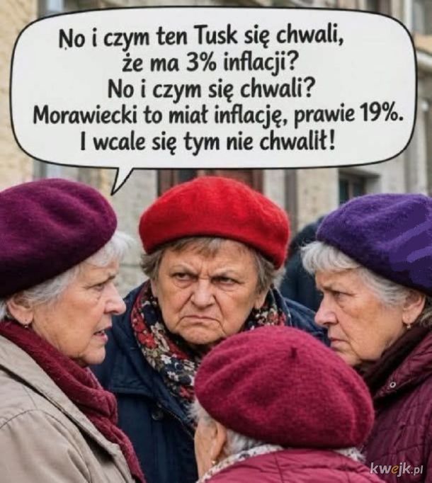 ...przy straganie, w dzień targowy, takie słyszy się rozmowy...