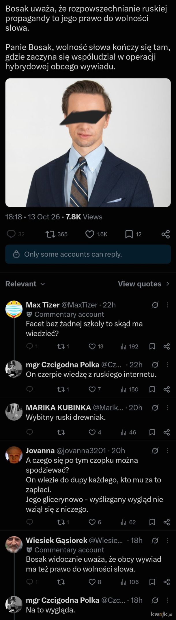 Serbski slad sliskiego serfera do Moskwy prowadzi