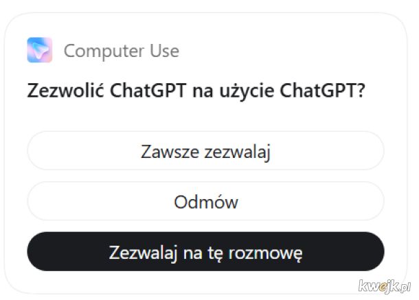 tego już za wiele!