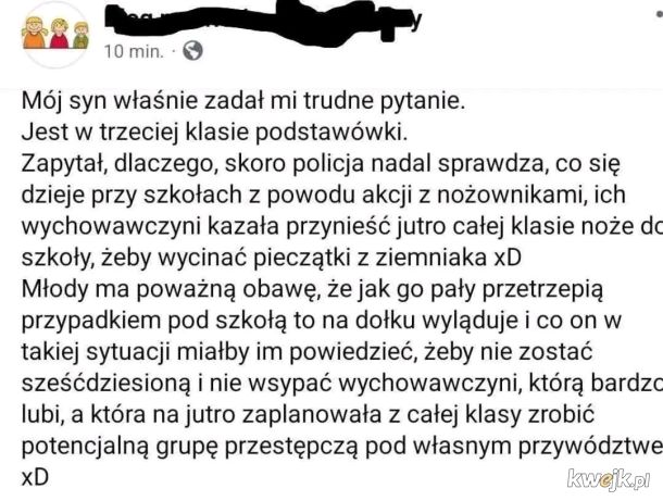 Nóż w szkole