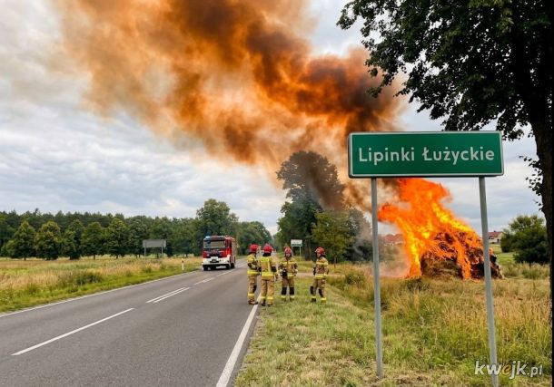 Ktoś nam podpalił styrtę