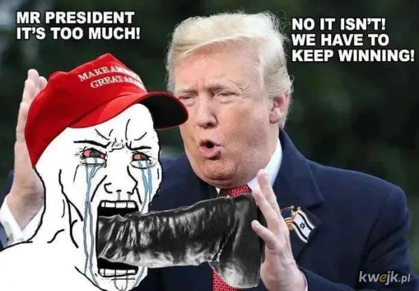 Tired of winning, suffering from suck-cess