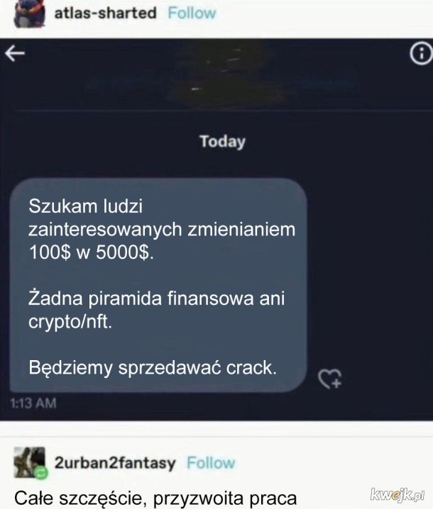 Już myślałem że scam