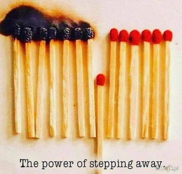 Stepping away